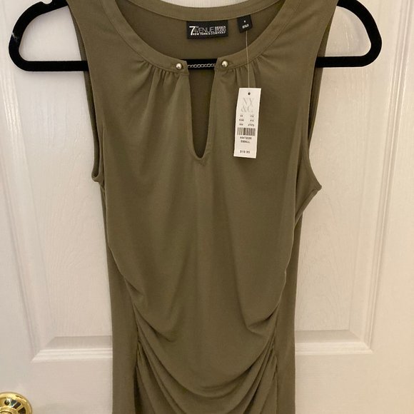 Women's Top 7th Avenue Design Studio NY&CO Sz S - Picture 1 of 3